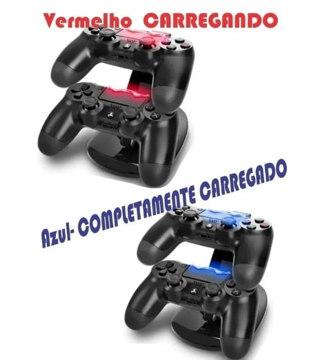 CARREGADOR COMPATÍVEL PARA CONTROLE DE PS4