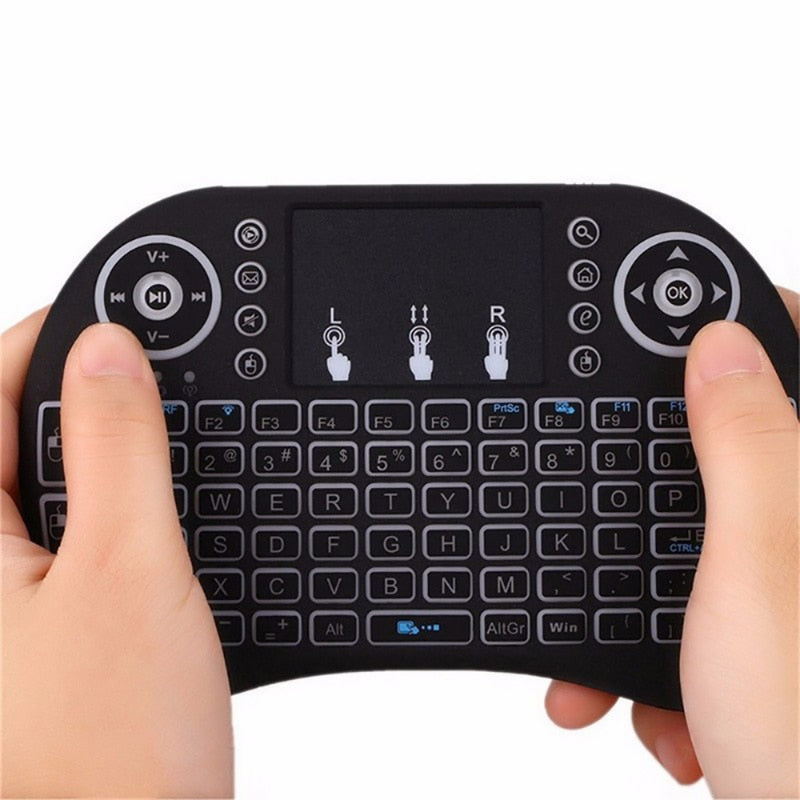 MINI TECLADO USB COM TOUCHPAD