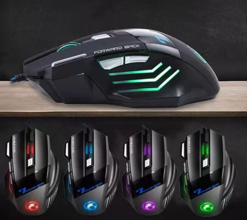 MOUSE GAMER LASER X7 3200DPI ORIGINAL.